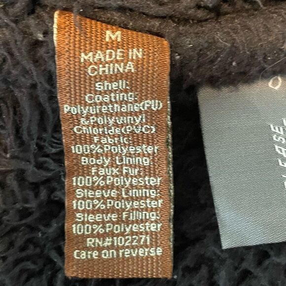 Sonoma Dark Leather Bomber Jacket - Picture 9 of 11